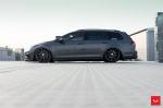 Volkswagen Golf R Estate on Vossen Wheels (VFS-10) 2017 года